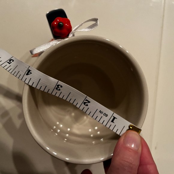 Pumpkin Mug‎ by Lang Designs with Hand Painted Detail and Handle Accent (new) - Picture 8 of 11